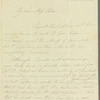Lady Anne Hamilton to Miss Porter, autograph letter signed