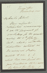 Henry Rolleston to Robert Ker Porter, autograph letter signed