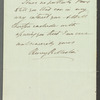 Henry Rolleston to Robert Ker Porter, autograph letter signed