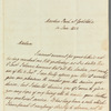 William Wilberforce to Jane Porter, letter signed