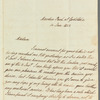 William Wilberforce to Jane Porter, letter signed