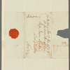 William Wilberforce to Jane Porter, letter signed