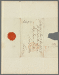 William Wilberforce to Jane Porter, letter signed