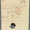 Anne Lindsay, Lady Barnard to Jane Porter, autograph letter signed