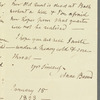 Anne Lindsay, Lady Barnard to Jane Porter, autograph letter signed