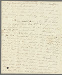 Unidentified sender to Jane Porter, autograph letter
