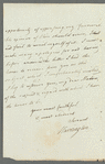 Charles Stanhope, Lord Harrington to Jane Porter, autograph letter signed