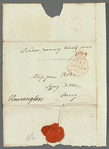 Charles Stanhope, Lord Harrington to Jane Porter, autograph letter signed