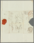 George Canning to Jane Porter, autograph letter third person