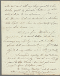 Thomas Brown to Miss Porter, autograph letter signed