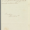 Richard Edgcumbe, Lord Mount Edgcumbe to Jane Porter, autograph third person