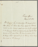 George Canning to Robert Ker Porter, autograph letter third person