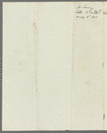 George Canning to Robert Ker Porter, autograph letter third person