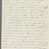 Sophie Dawes, Baronne de Feuchères to Jane Porter, autograph letter signed