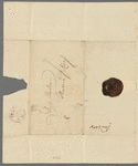 John Landseer to Jane Porter, autograph letter signed