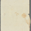 James Smith to Jane Porter, autograph letter signed