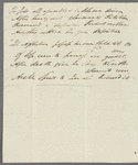 James Smith to Jane Porter, autograph letter signed