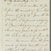 Sir Gore Ouseley to Jane Porter, autograph letter signed