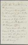 Sir Gore Ouseley to Jane Porter, autograph letter signed