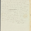 "Anglicanus" to Jane Porter, autograph letter signed