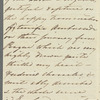 Charlotte Finch Raikes to Jane Porter, autograph letter signed
