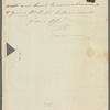 Charlotte Finch Raikes to Jane Porter, autograph letter signed