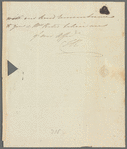 Charlotte Finch Raikes to Jane Porter, autograph letter signed