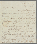 Henry Gill to Jane Porter, autograph letter signed