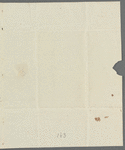 Henry Gill to Jane Porter, autograph letter signed