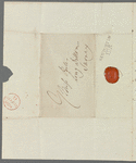 Henry Gill to Jane Porter, autograph letter signed