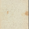 Miss E. A. Tickell to Jane Porter, autograph letter signed