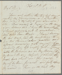 Mrs. Hibbert to Jane Porter, autograph letter signed