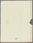George Canning to Miss Porter, autograph letter third person