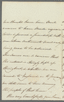 Unidentified sender to Jane Porter, autograph letter (incomplete)