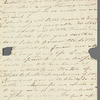 Elizabeth Isabella Spence to Jane Porter, autograph letter signed