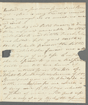 Elizabeth Isabella Spence to Jane Porter, autograph letter signed