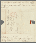 Elizabeth Isabella Spence to Jane Porter, autograph letter signed