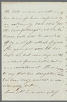 Richard Edgcumbe, Lord Mount Edgcumbe to Miss Porter, autograph letter third person