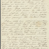 Alicia Lefanu to Jane Porter, autograph letter signed