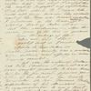 Alicia Lefanu to Jane Porter, autograph letter signed