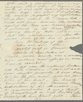 Alicia Lefanu to Jane Porter, autograph letter signed