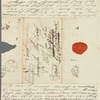 Alicia Lefanu to Jane Porter, autograph letter signed