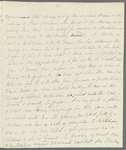 Harriet Martin to Miss Porter, autograph letter signed