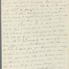 Harriet Martin to Miss Porter, autograph letter signed