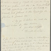 Charles Edward Repington to Jane Porter, autograph letter signed