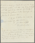Charles Edward Repington to Jane Porter, autograph letter signed