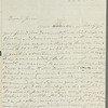 Marie Thérèse Kemble to Jane Porter, autograph letter signed