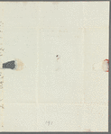 Marie Thérèse Kemble to Jane Porter, autograph letter signed