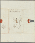 Marie Thérèse Kemble to Jane Porter, autograph letter signed