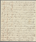 Frances Maria Fitzmaurice to Jane Porter, autograph letter signed